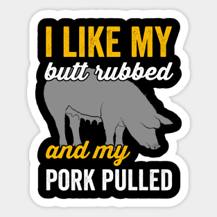 Funny Grilling Dad BBQ Season Meat Lover Sticker